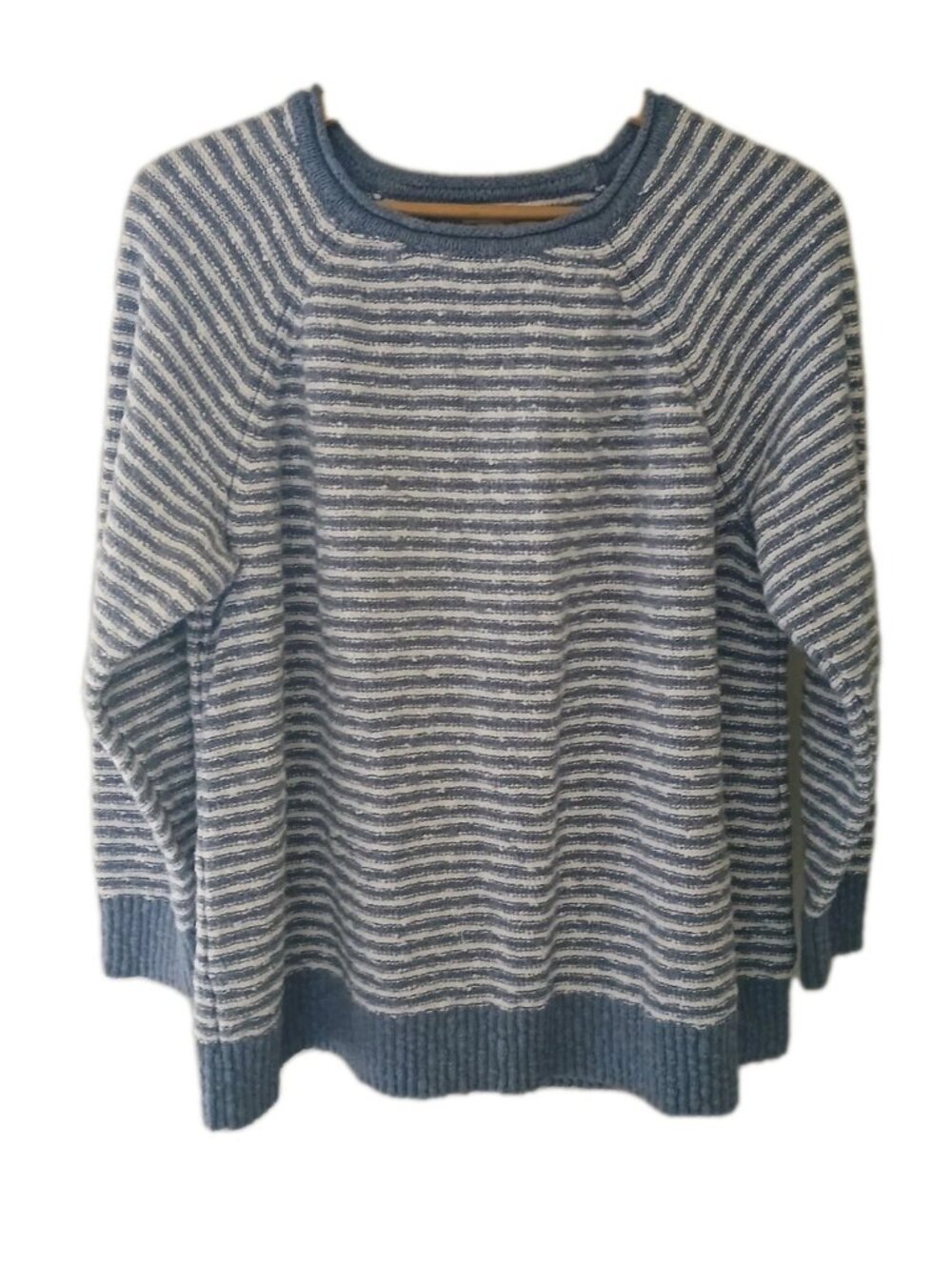 L.L. Bean Midweight Cotton Slub Rollneck Pullover Sweater